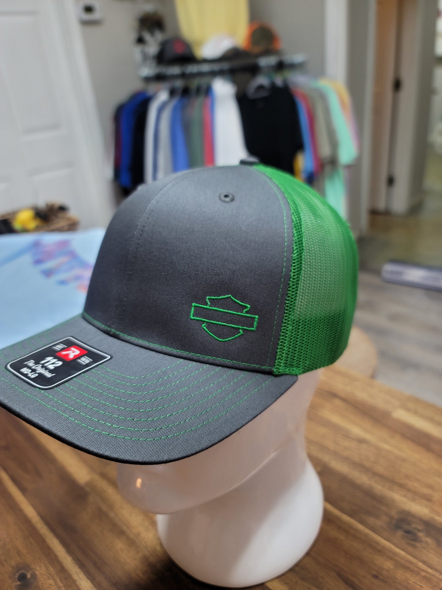 Richardson 112 Customized Snapback Embroidered Caps