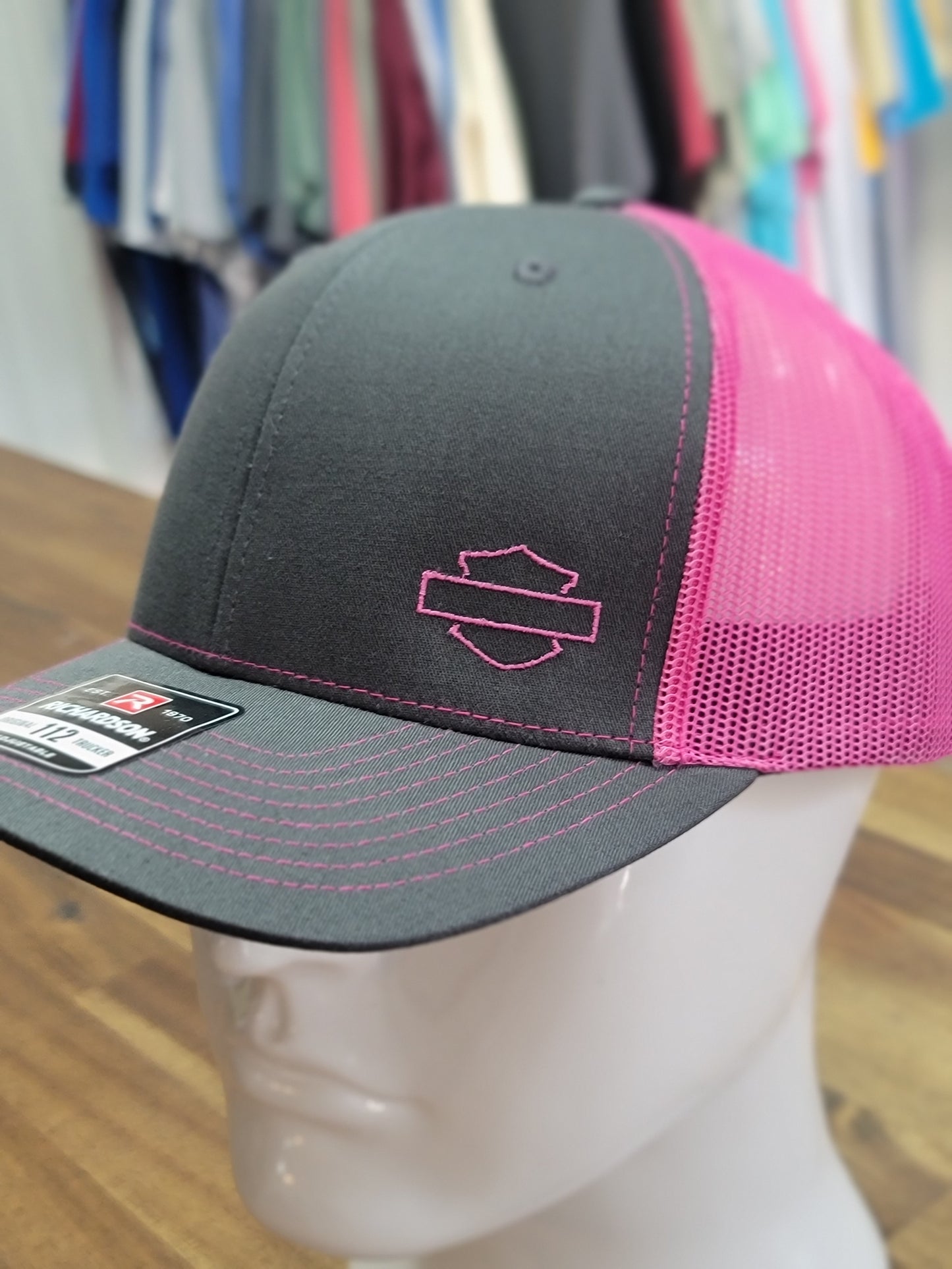 Richardson 112 Customized Snapback Embroidered Caps