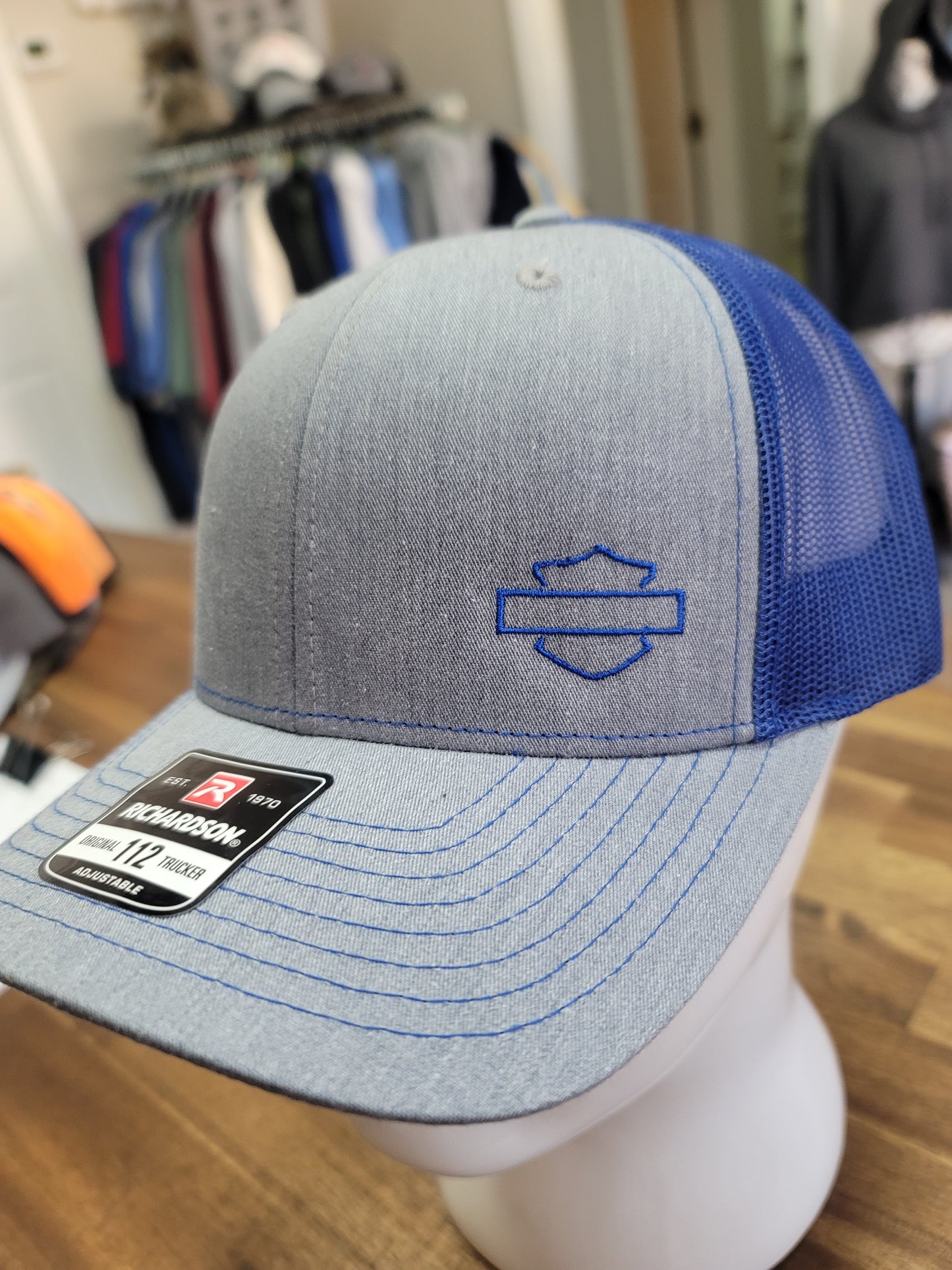 Richardson 112 Customized Snapback Embroidered Caps