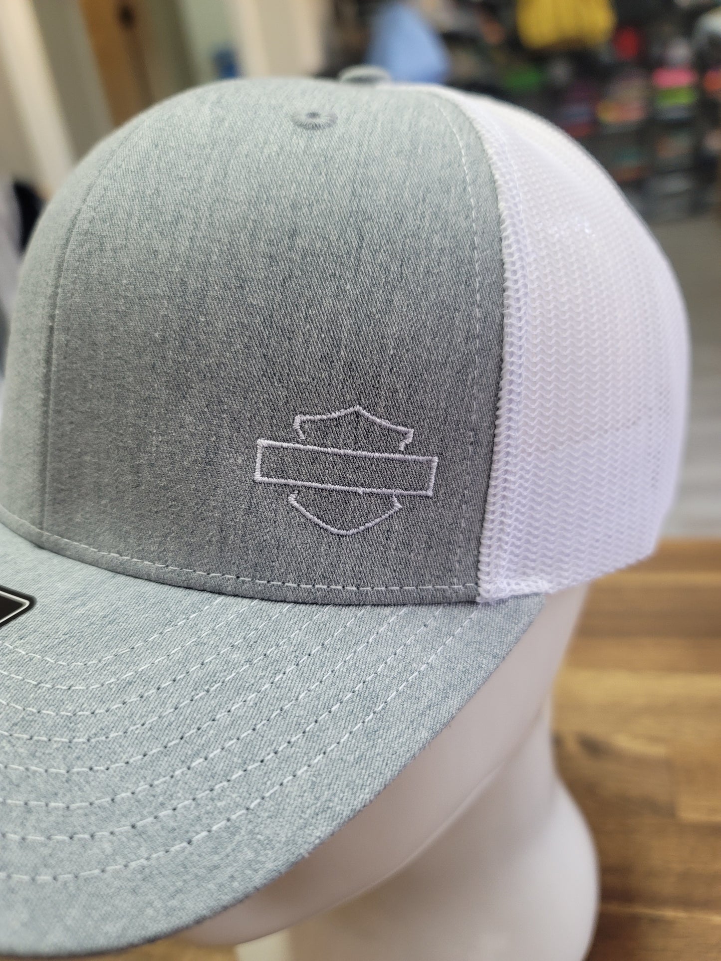 Richardson 112 Snapback, Embroidered Shield