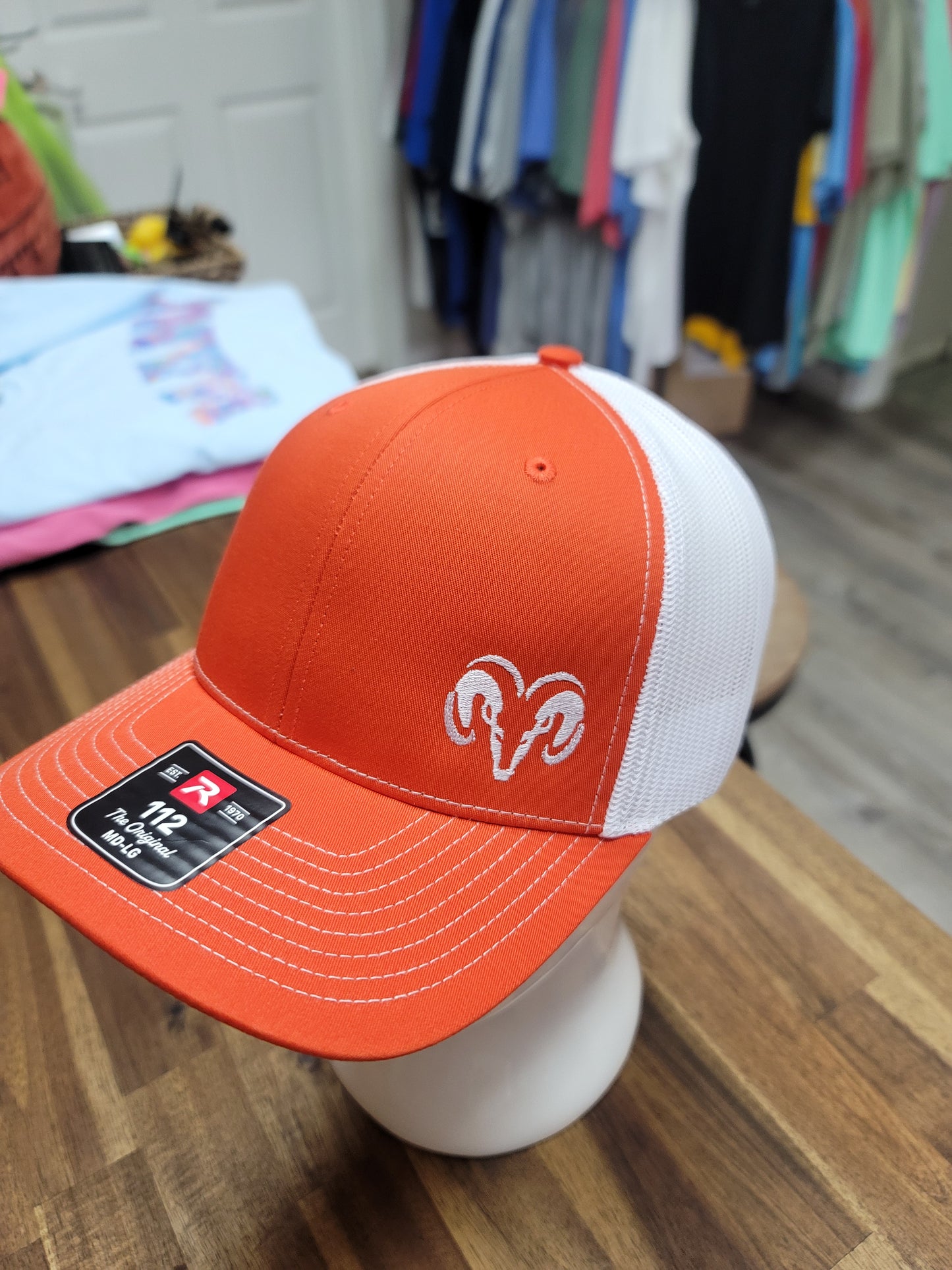 Richardson 112 Customized Snapback Embroidered Caps