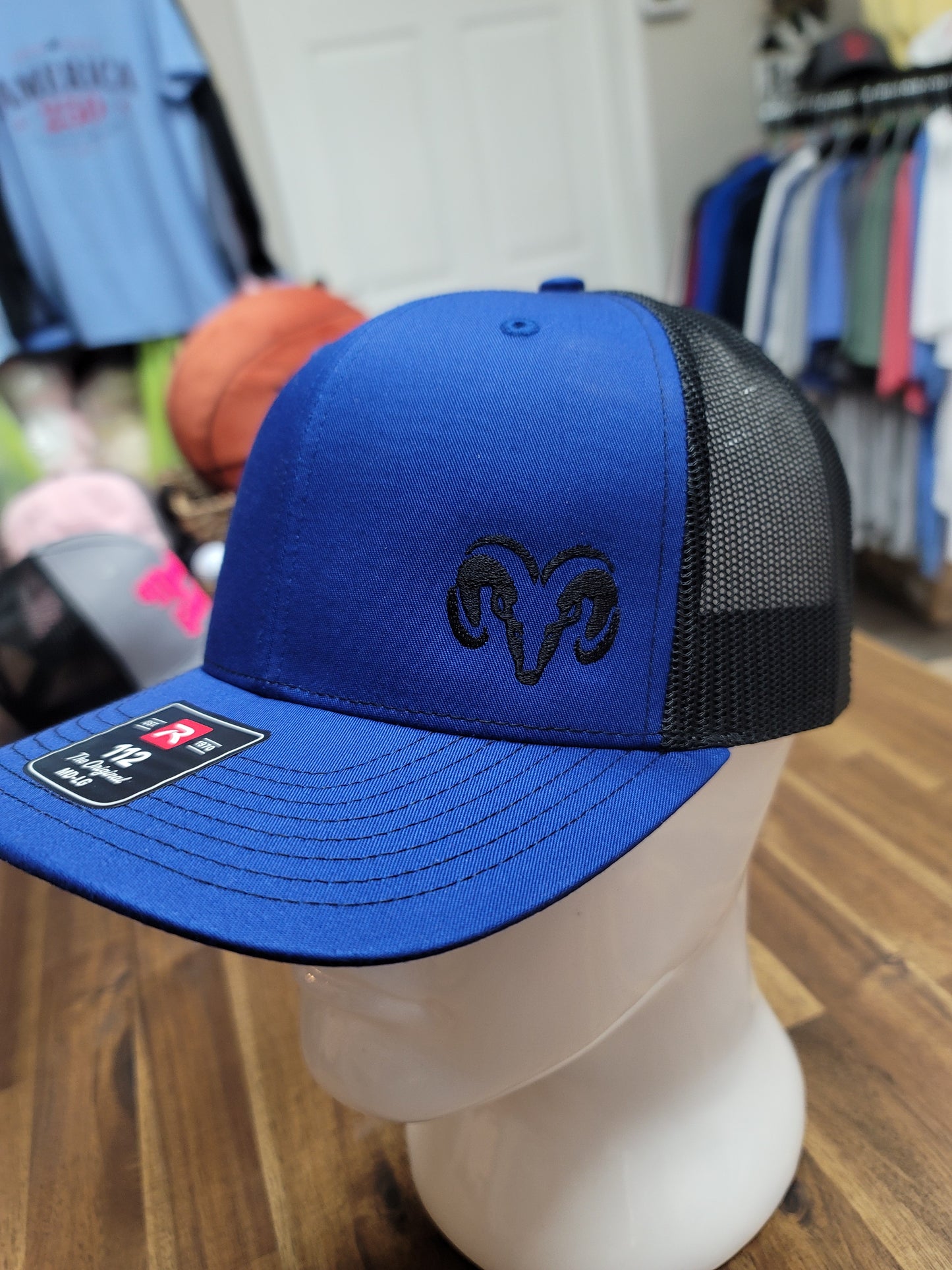 Richardson 112 Customized Snapback Embroidered Caps