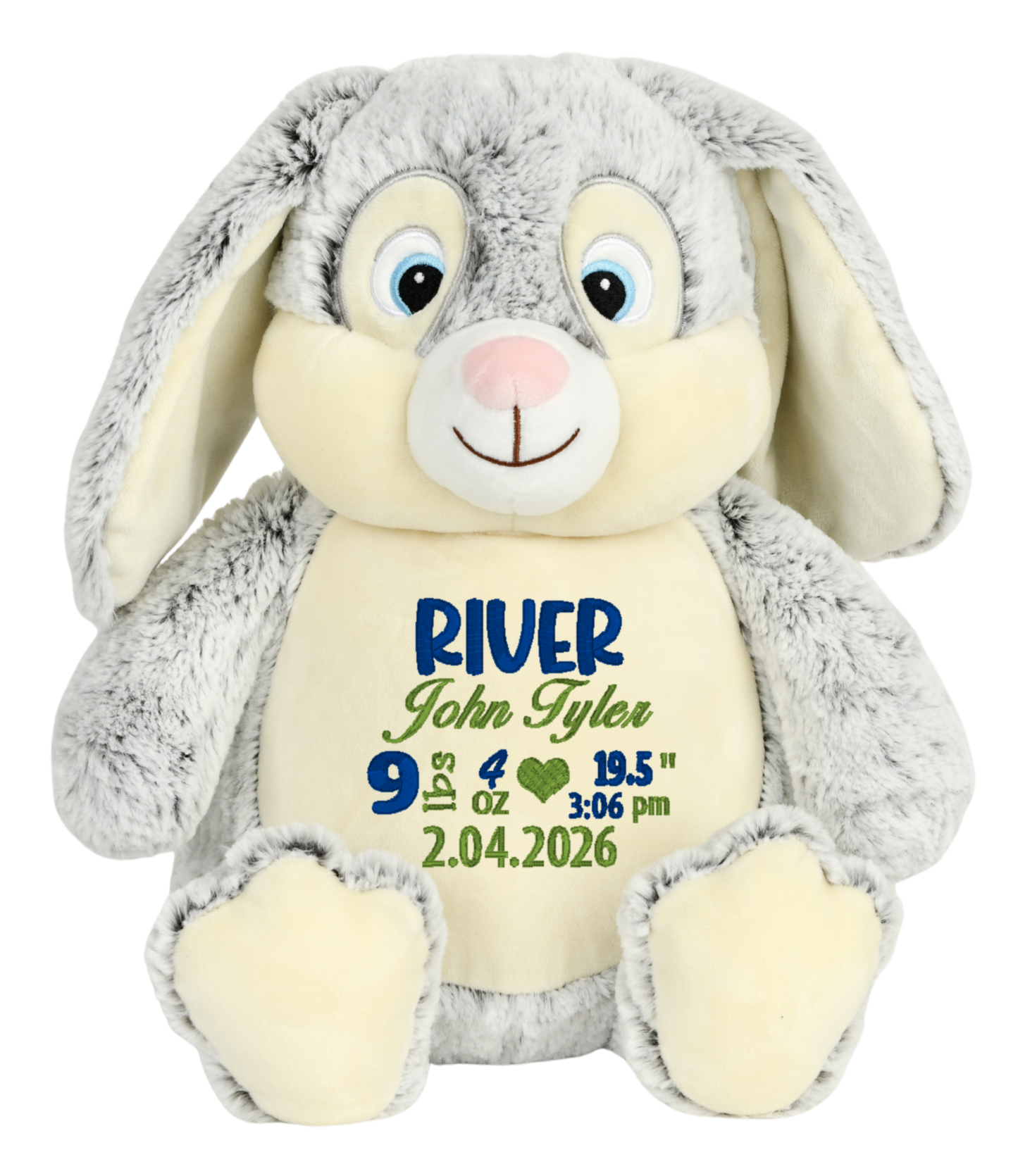 Grey Bunny Plushy