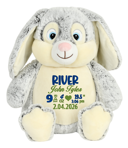 Grey Bunny Plushy